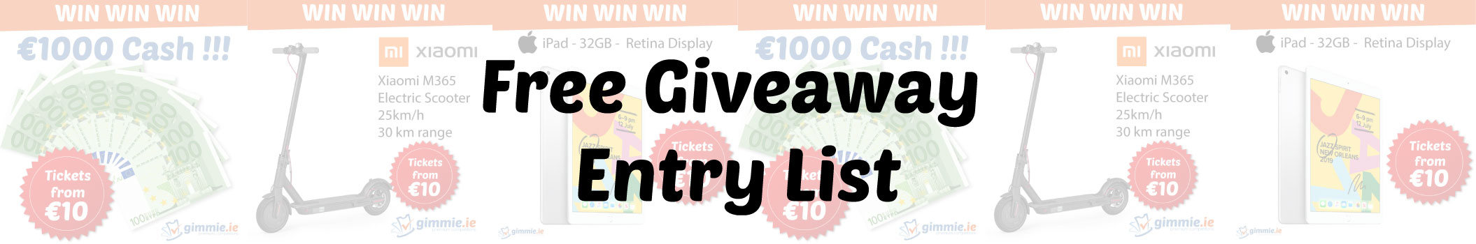 gimmie.ie giveaway