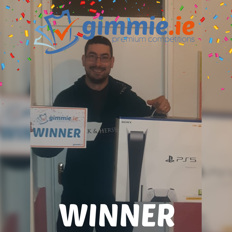 gimmie.ie competition winner